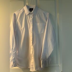 White Button-Up Dress Shirt